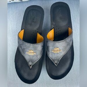 Coach Wedge Sandals